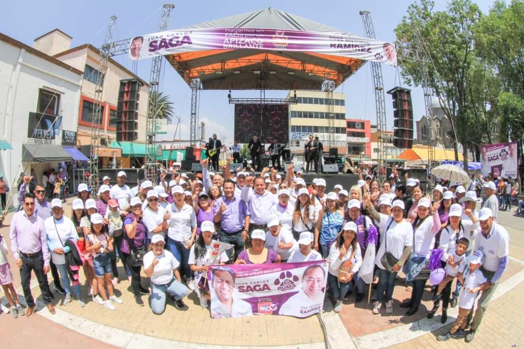 Convoca SAGA a panistas y morenistas al voto útil, a favor del gobierno de unidad que representa para Apizaco